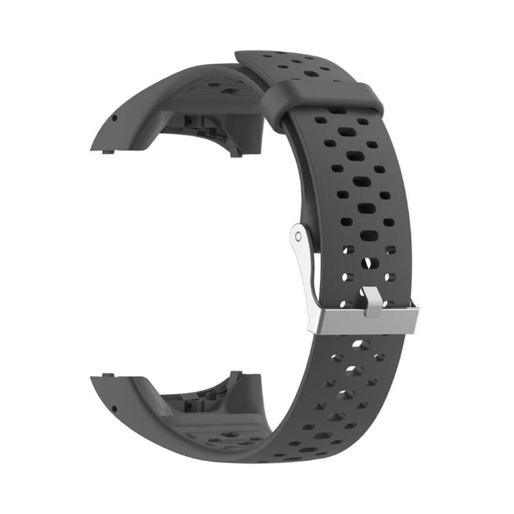 Silicone Sport Watch Band for POLAR M400 / M430(Grey) - by PMC Jewellery | Online Shopping South Africa | PMC Jewellery | Buy Now Pay Later Mobicred