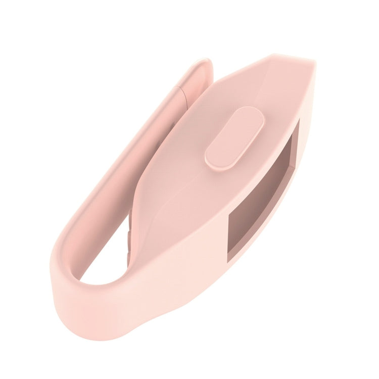 Smart Watch Silicone Clip Button Protective Case for Fitbit Inspire / Inspire HR / Ace 2(Pink) - Screen Protector by ENKAY | Online Shopping South Africa | PMC Jewellery | Buy Now Pay Later Mobicred