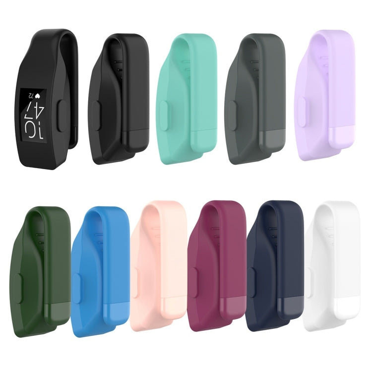 Smart Watch Silicone Clip Button Protective Case for Fitbit Inspire / Inspire HR / Ace 2(Pink) - Screen Protector by ENKAY | Online Shopping South Africa | PMC Jewellery | Buy Now Pay Later Mobicred