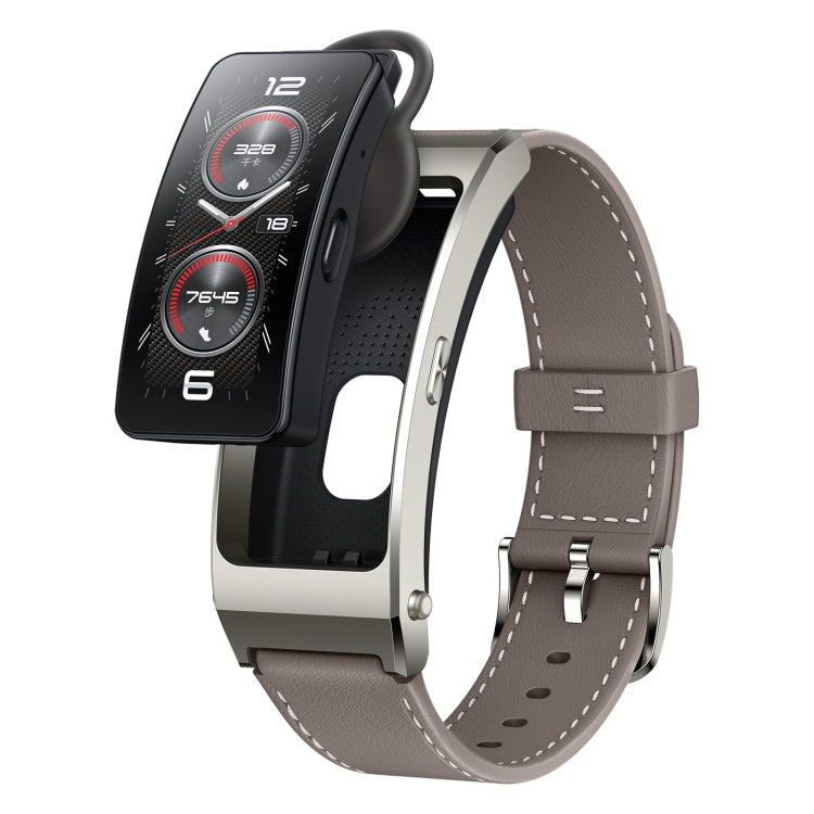 Original Huawei TalkBand B7 Smart Bracelet, 1.53 inch Screen, Support Bluetooth Call / Heart Rate / Blood Oxygen / Sleep Monitoring (Grey) - free shipping - PMC Jewellery - Order now!
