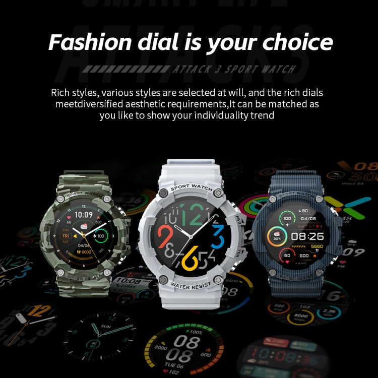 LOKMAT ATTACK 3 1.28 inch TFT Screen Sports Fitness Smart Watch, Support Bluetooth Call(Blue)