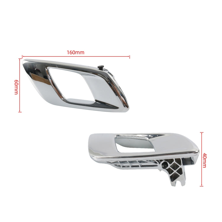 A8558 1 Pair For Ford Ranger 2012-2019 Car Door Inside Handle 68004828AA+68004829AA - Door Handles by PMC Jewellery | Online Shopping South Africa | PMC Jewellery | Buy Now Pay Later Mobicred