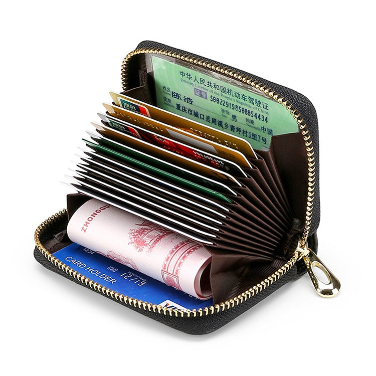KB151 Multi-card Anti-magnetic RFID Organ Card Package Ladies Wallet (Purple) - Antimagnetic RFID Package by PMC Jewellery | Online Shopping South Africa | PMC Jewellery | Buy Now Pay Later Mobicred