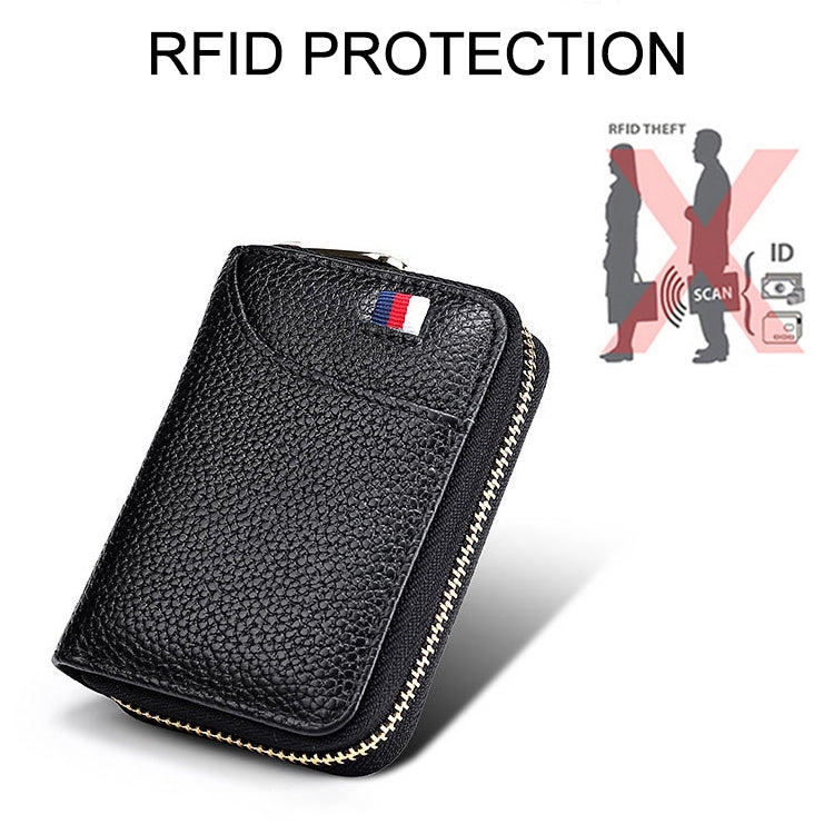 KB151 Multi-card Anti-magnetic RFID Organ Card Package Ladies Wallet (Purple)