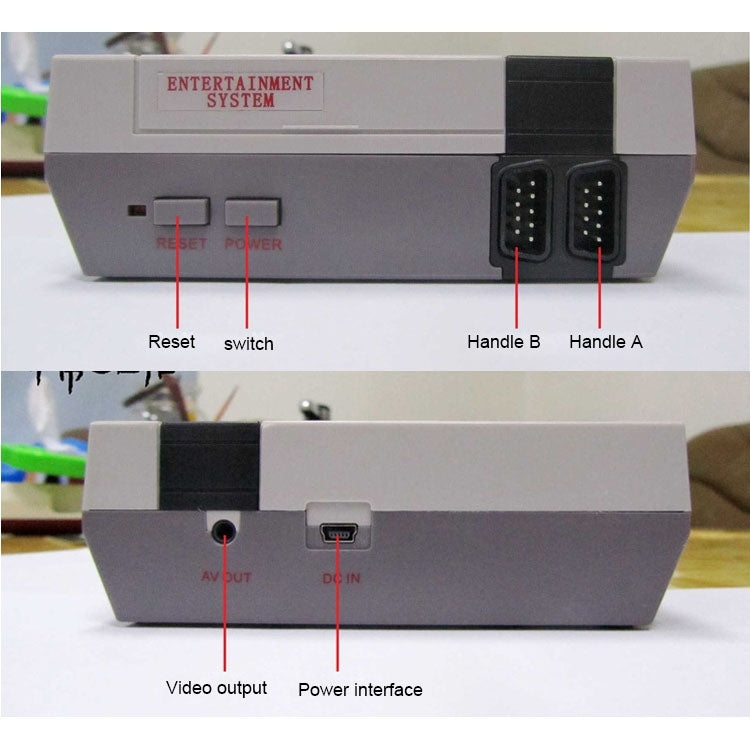Retro Classic TV Mini Game Console, Built-in 620 Games, US Plug - free shipping - PMC Jewellery - Order now!