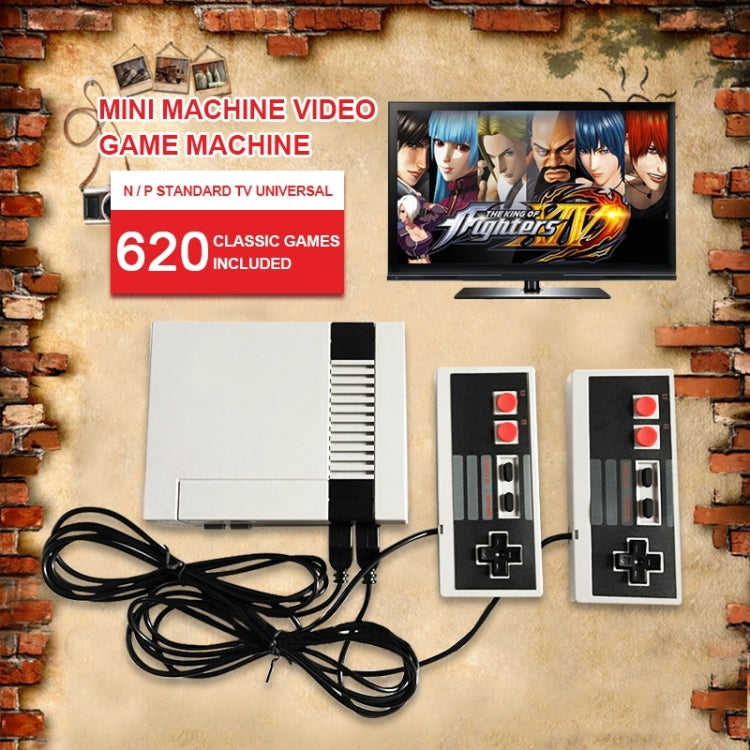 Retro Classic TV Mini Game Console, Built-in 620 Games, US Plug - free shipping - PMC Jewellery - Order now!