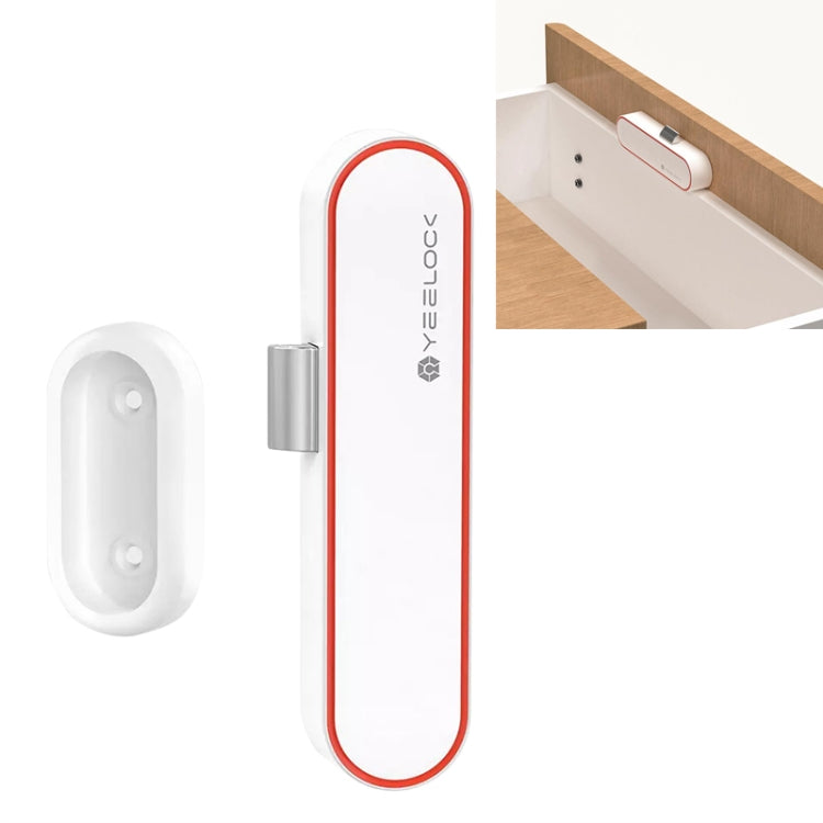 Original Xiaomi Youpin YEELOCK Smart Drawer Cabinet Lock Switch, US Plug(White) - Door Locks & Cabinet Locks by Xiaomi | Online Shopping South Africa | PMC Jewellery | Buy Now Pay Later Mobicred