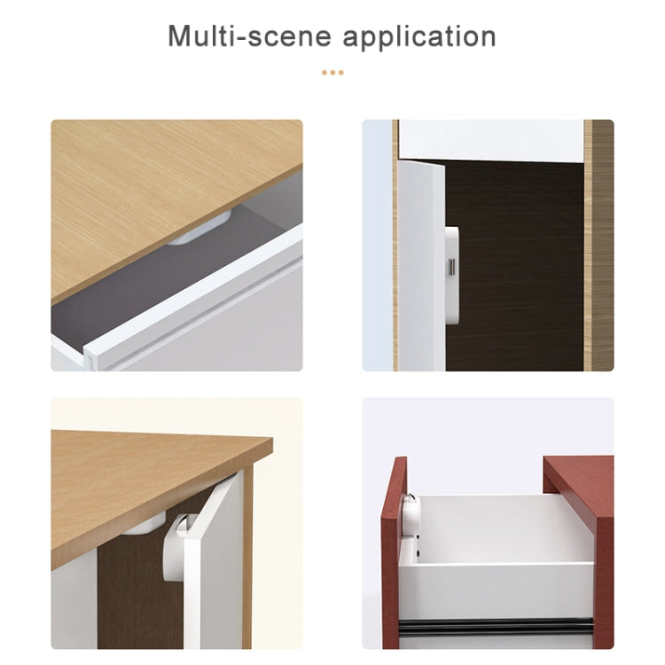 Original Xiaomi Youpin YEELOCK Smart Drawer Cabinet Lock Switch, US Plug(White) - Door Locks & Cabinet Locks by Xiaomi | Online Shopping South Africa | PMC Jewellery | Buy Now Pay Later Mobicred
