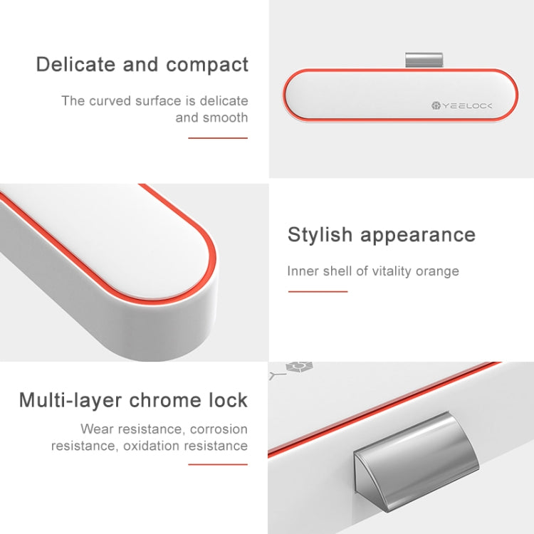 Original Xiaomi Youpin YEELOCK Smart Drawer Cabinet Lock Switch, US Plug(White) - Door Locks & Cabinet Locks by Xiaomi | Online Shopping South Africa | PMC Jewellery | Buy Now Pay Later Mobicred