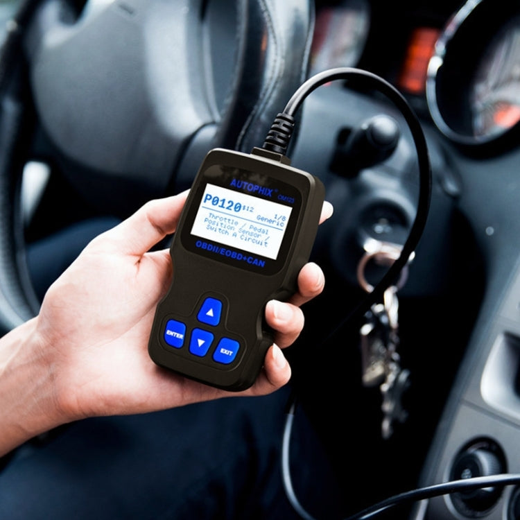 AUTOPHIX OM123 Car Portable OBD2 Scanner Car Diagnostic Tool OBD 2 Automotive Scanner EOBD Code Reader (Orange) - Code Readers & Scan Tools by PMC TechLife | Online Shopping South Africa | PMC TechLife