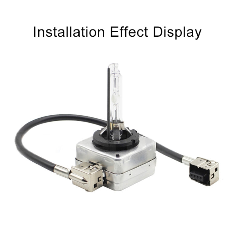 2 PCS Universal D3 HID Xenon Bulb Converter Cable Adapter D3 Adapter HID Socket Plug Adapter Bulb Wire Connector Wire for Ballast Hid - Wires by PMC TechLife | Online Shopping South Africa | PMC TechLife