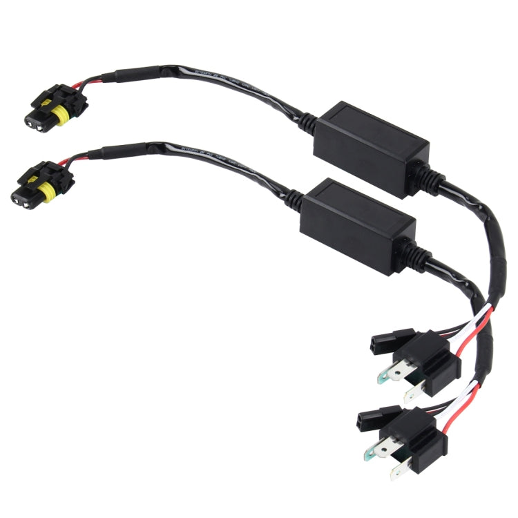2 PCS DC 12V Universal H4 Bulb Harness Wiring Relay Harness Relay Wiring HID Relay Wiring Harness HID H4 Xenon Light System Relay Harness for Hi/Lo HID - free shipping - PMC Jewellery - Order now!