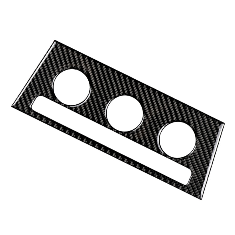 Car Carbon Fiber Air Conditioning Rotary Button Decorative Sticker for Volkswagen Golf 7 2013-2017