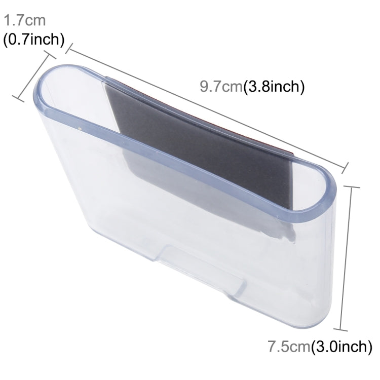 SHUNWEI Car Storage Bag Car Storage Box Bonded Phone Holder Transparent Mobile Phone Box - Stowing Tidying by SHUNWEI | Online Shopping South Africa | PMC Jewellery | Buy Now Pay Later Mobicred