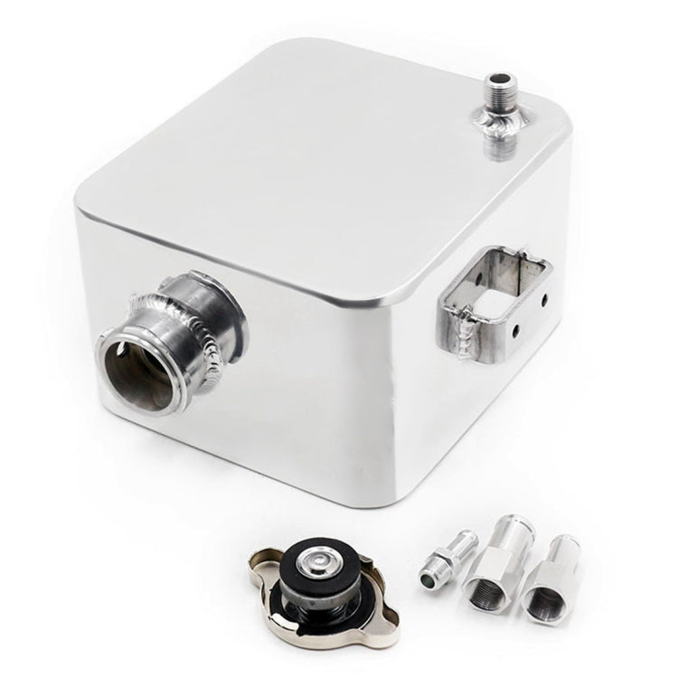 Car Modified Aluminum Alloy Vice Water Tank(Black)