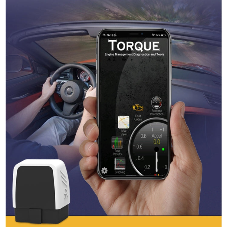 V08 Car V2.2 OBD2 Fault Detector OBD2 Bluetooth 4.0 Diagnostic Tool - Code Readers & Scan Tools by PMC TechLife | Online Shopping South Africa | PMC TechLife