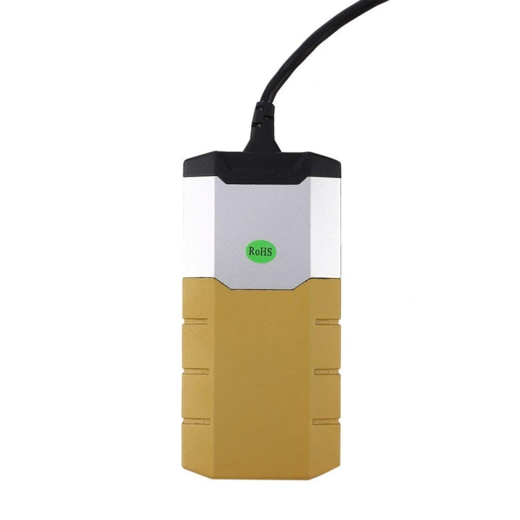 Autocom CDP Professional Auto CDP for Autocom Diagnostic Car Cables OBD2 Diagnostic Tool Delphi DS150E with BT(Gold) - Code Readers & Scan Tools by PMC Jewellery | Online Shopping South Africa | PMC Jewellery