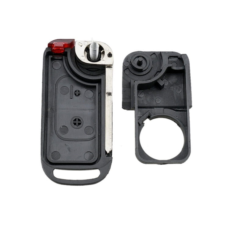 For Mercedes-Benz Car Keys Replacement 2 Buttons Car Key Case with Foldable Key Blade - Car Key Cases by PMC Jewellery | Online Shopping South Africa | PMC Jewellery | Buy Now Pay Later Mobicred