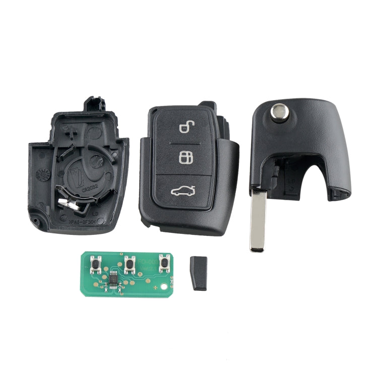 For Ford Focus Intelligent Remote Control Car Key with 63 Chip 40 Bit & Battery, Frequency: 433MHz - Remote Car Key by PMC Jewellery | Online Shopping South Africa | PMC Jewellery | Buy Now Pay Later Mobicred