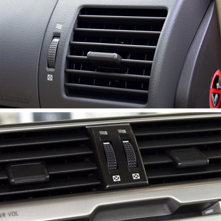 Car Air Conditioning Exhaust Switch Paddle for Toyota Prado 2010-2017 55650-6018(Black) - free shipping - PMC TechLife - Order now!