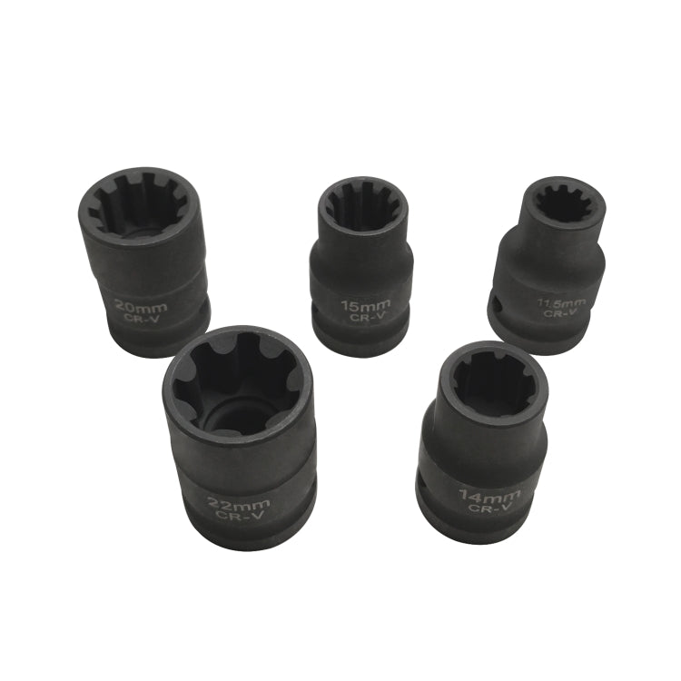 5 in 1 ZK-056 Car VAG Brake Caliper Socket Set for Volkswagen / Audi / Porsche - free shipping - PMC Jewellery - Order now!