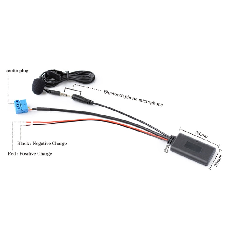 Car Six-disc CD Player AUX Audio Cable Support Bluetooth Music + Call Function for Audi A4B7 TTs TT A8 R8 A3