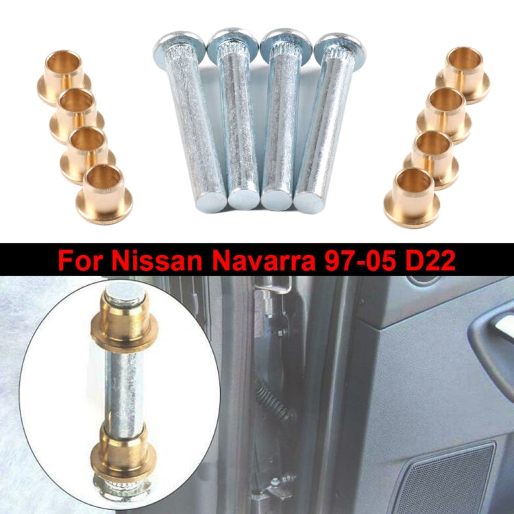Car Door Hinge Pin Bushing Repair Kit for Nissan Navarra 1997-2005 - Others by PMC TechLife | Online Shopping South Africa | PMC TechLife | Buy Now Pay Later Mobicred