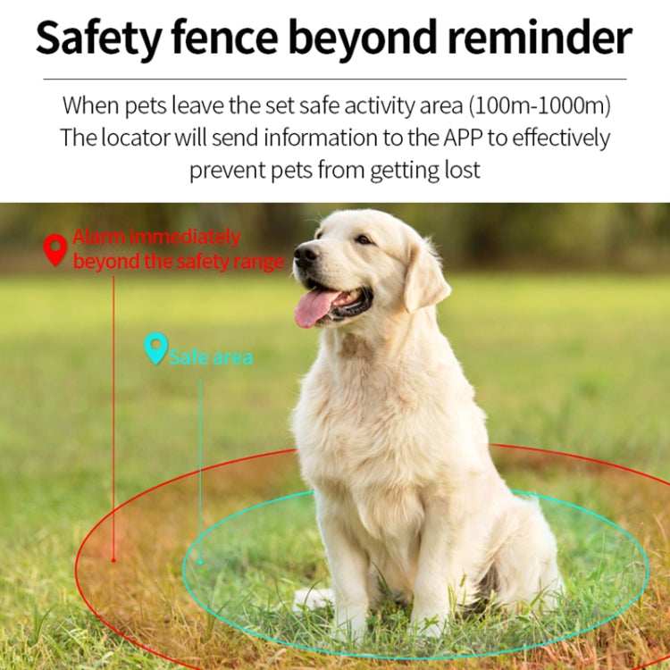 P03 2G Waterproof Pet GPS Tracker GPS+AGPS+WiFi+LBS Locator - Pet Tracker by PMC Jewellery | Online Shopping South Africa | PMC Jewellery | Buy Now Pay Later Mobicred