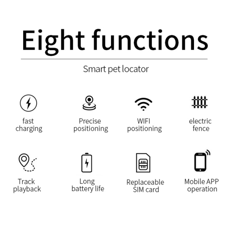 P03 2G Waterproof Pet GPS Tracker GPS+AGPS+WiFi+LBS Locator - Pet Tracker by PMC Jewellery | Online Shopping South Africa | PMC Jewellery | Buy Now Pay Later Mobicred