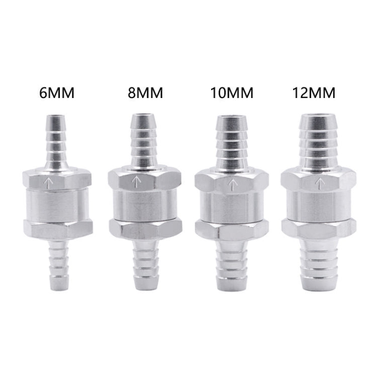 Car 8mm Aluminium Alloy Fuel Petrol One Way Non Return Check Valve - free shipping - PMC TechLife - Order now!