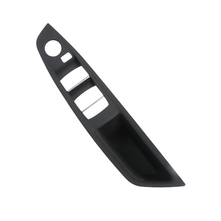 For BMW F10 2011-2017 Right Driving Car Door Window Lift Switch Trim Panel (Black)