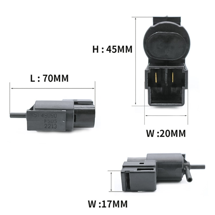 Car VSV EGR Vacuum Switch Purge Valve Solenoid Kl01-18-741 for Mazda - free shipping - PMC TechLife - Order now!