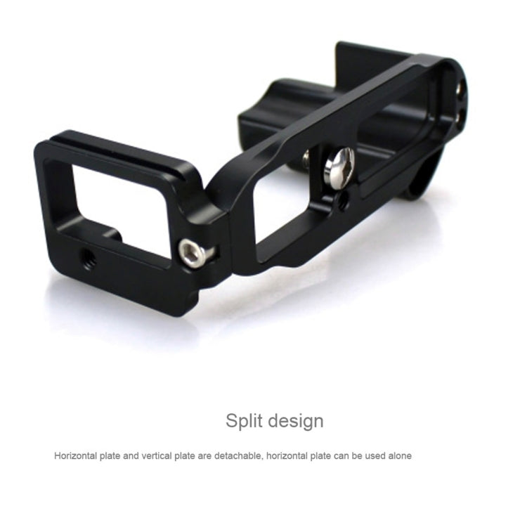 FITTEST FLS-RX1 Vertical Shoot Quick Release L Plate Bracket Base Holder for Sony RX1 (Black) - L-Bracket by FITTEST | Online Shopping South Africa | PMC Jewellery | Buy Now Pay Later Mobicred