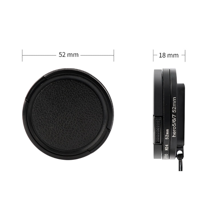 RUIGPRO for GoPro HERO 7/6 /5 Professional 52mm CPL Lens Filter with Filter Adapter Ring & Lens Cap - Lens Filter by RUIGPRO | Online Shopping South Africa | PMC Jewellery | Buy Now Pay Later Mobicred