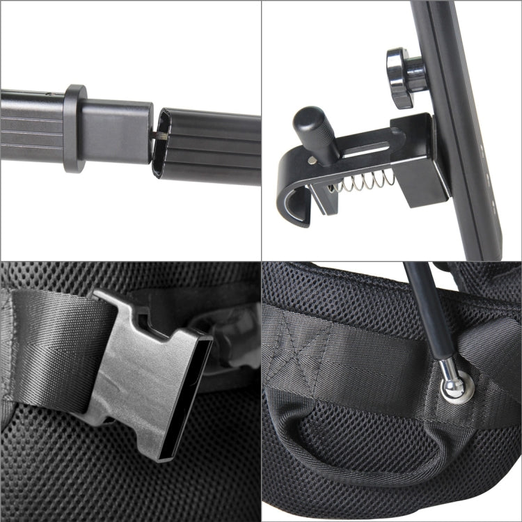 YELANGU YLG0107G2 Stabilizer Vest Camera Support System for DSLR & DV Cameras, Load: 3-18kg(Black) - free shipping - PMC Jewellery - Order now!