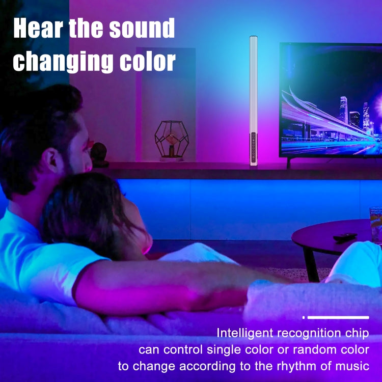 LUXCeO Mood1 85cm RGB Colorful Atmosphere Rhythm LED Stick Handheld Video Photo Fill Light with Tripod - free shipping - PMC Jewellery - Order now!
