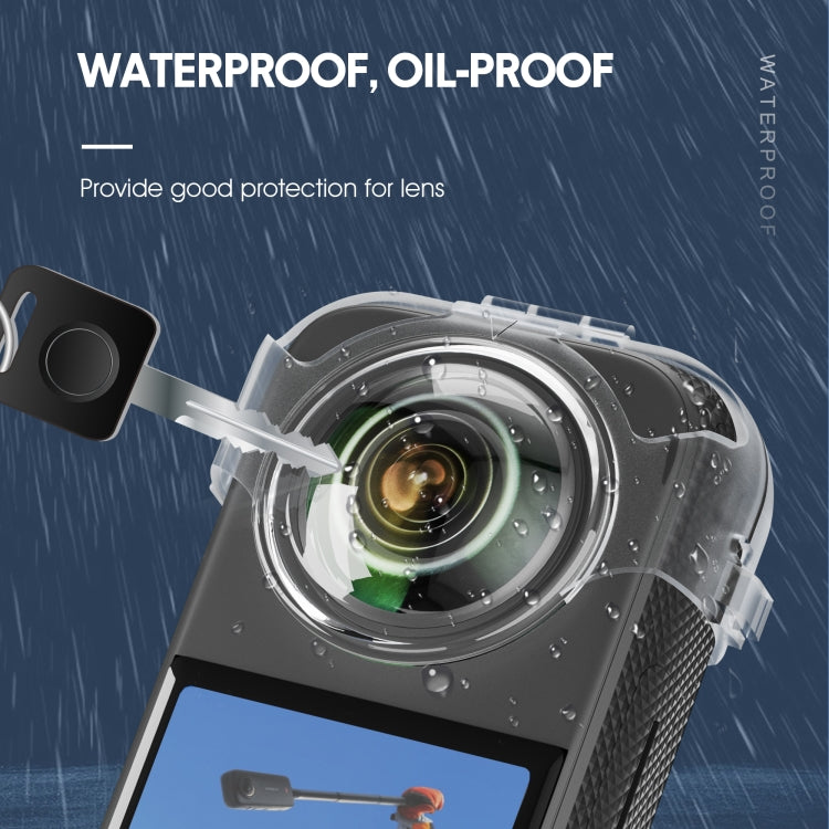 For Insta360 X3 STARTRC No Disassembly Transparent Lens Protection Cover(Transparent) - free shipping - PMC Jewellery - Order now!