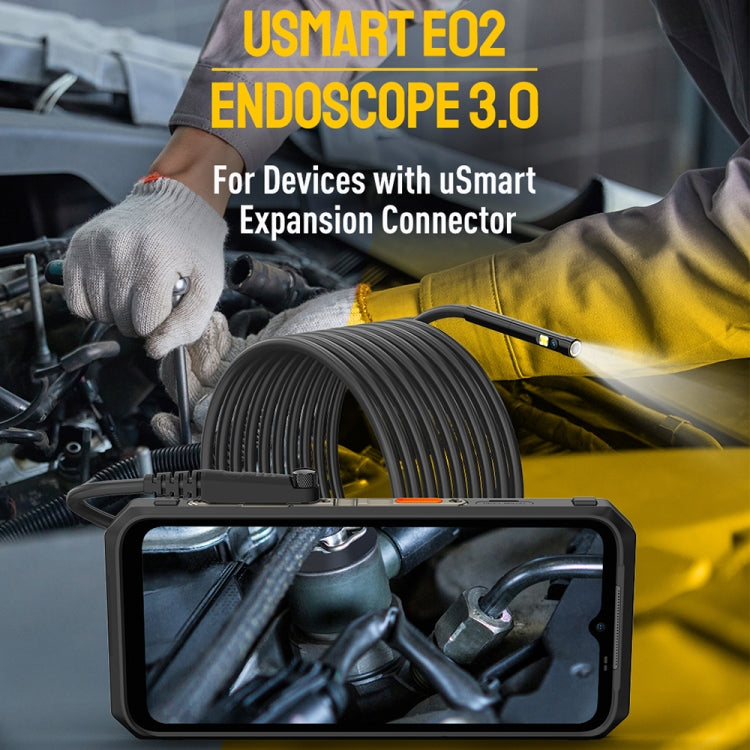 Ulefone Endoscope E2 IP67 Waterproof Digital Endoscope for Ulefone Armor 9 / 9E / Power Armor 13 / 16 Pro / 18T / Armor Pad(Black) - free shipping - PMC Jewellery - Order now!