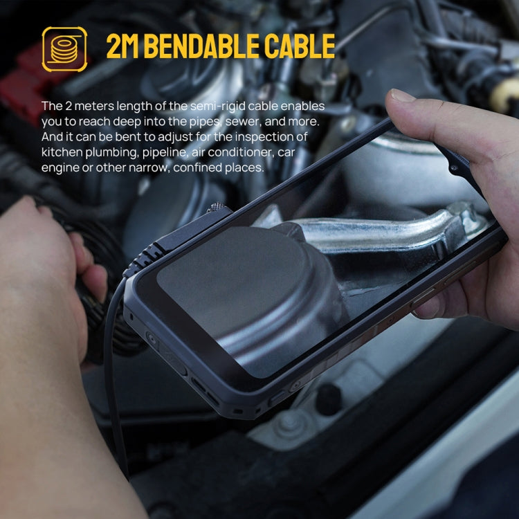 Ulefone Endoscope E2 IP67 Waterproof Digital Endoscope for Ulefone Armor 9 / 9E / Power Armor 13 / 16 Pro / 18T / Armor Pad(Black) - free shipping - PMC Jewellery - Order now!