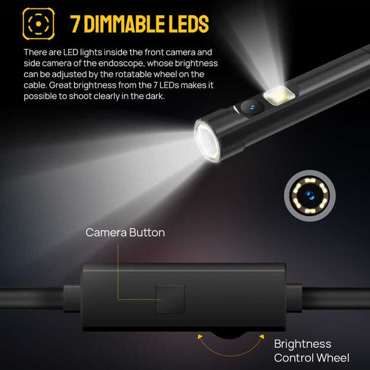 Ulefone Endoscope E2 IP67 Waterproof Digital Endoscope for Ulefone Armor 9 / 9E / Power Armor 13 / 16 Pro / 18T / Armor Pad(Black) - free shipping - PMC Jewellery - Order now!