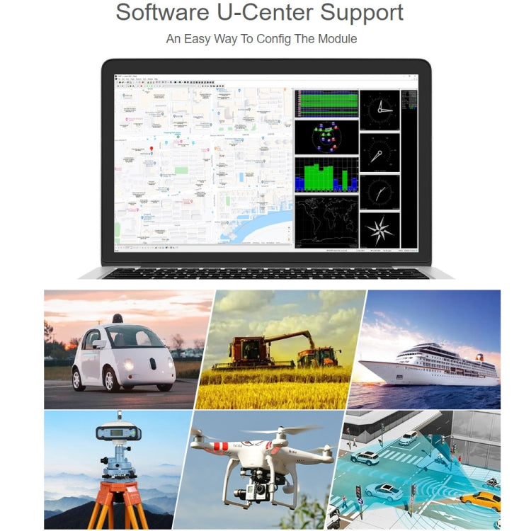 Waveshare ZED-F9P GPS-RTK HAT Centimeter Level Accuracy Multi-Band RTK Differential GPS Module for Raspberry Pi - free shipping - PMC Jewellery - Order now!