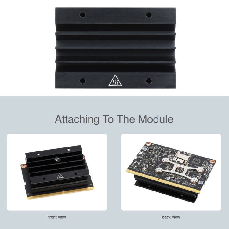 Official Heatsink for Jetson Nano(Black) - free shipping - PMC Jewellery - Order now!