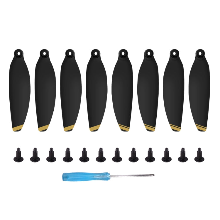 8PCS/Set Sunnylife 4726F Low Noise Quick-release Wing Propellers for DJI Mavic Mini 1(Gold) - free shipping - PMC Jewellery - Order now!