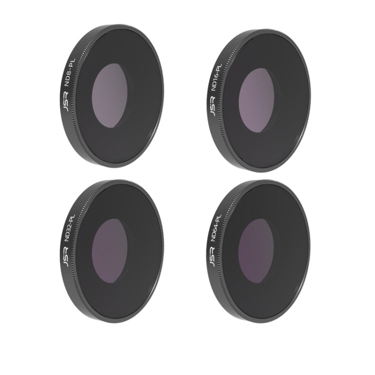 JSR 4 in 1 ND8PL / ND16PL / ND32PL / ND64 PL Lens Filter For DJI Osmo Action 3 - free shipping - PMC Jewellery - Order now!