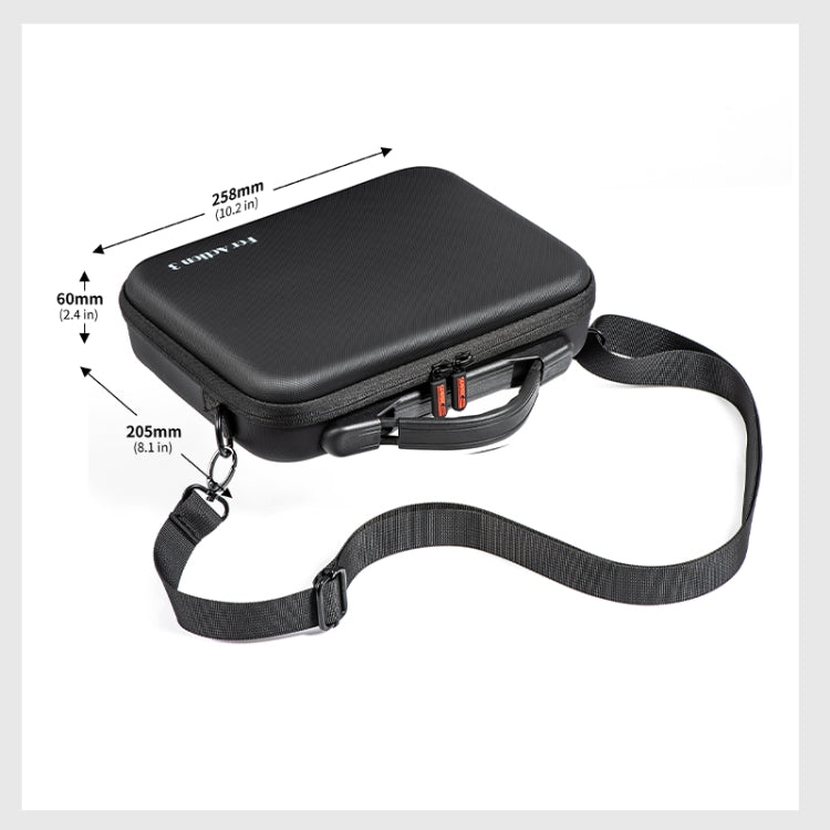 For DJI Osmo Action 3 STARTRC Camera and Accessories Storage Case Bag(Black) - free shipping - PMC Jewellery - Order now!