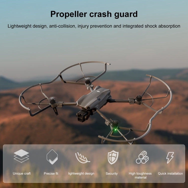 For DJI Air 3 STARTRC Drone Propeller Protective Guard Anti-collision Ring (Grey) - free shipping - PMC Jewellery - Order now!