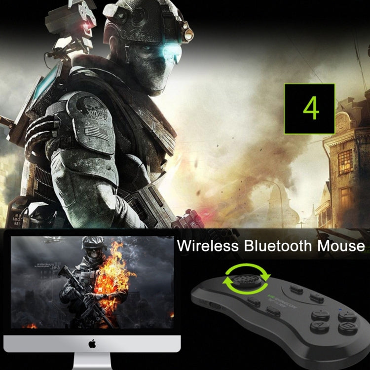 VR Shinecon 3D Movie Games Virtual Reality Glasses Bluetooth Remote Controller Gamepad(Black) - VR Accessories by PMC Jewellery | Online Shopping South Africa | PMC Jewellery | Buy Now Pay Later Mobicred