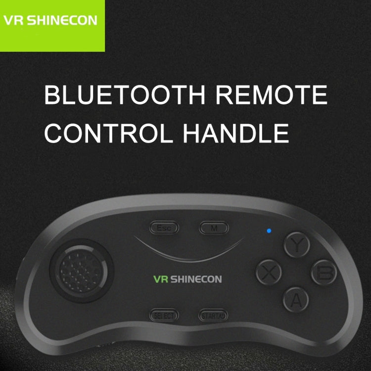 VR Shinecon 3D Movie Games Virtual Reality Glasses Bluetooth Remote Controller Gamepad(Black) - VR Accessories by PMC Jewellery | Online Shopping South Africa | PMC Jewellery | Buy Now Pay Later Mobicred