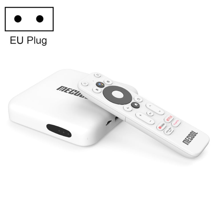 MECOOL KM2 4K Smart TV BOX Android 10.0 Media Player with Remote Control, Amlogic S905X2 Quad Core ARM Cortex A55, RAM: 2GB, ROM: 8GB, Support Bluetooth, HDMI, TF Card, EU Plug - free shipping - PMC Jewellery - Order now!