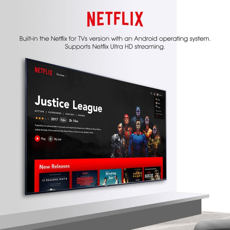 MECOOL KM2 4K Smart TV BOX Android 10.0 Media Player with Remote Control, Amlogic S905X2 Quad Core ARM Cortex A55, RAM: 2GB, ROM: 8GB, Support Bluetooth, HDMI, TF Card, EU Plug - free shipping - PMC Jewellery - Order now!